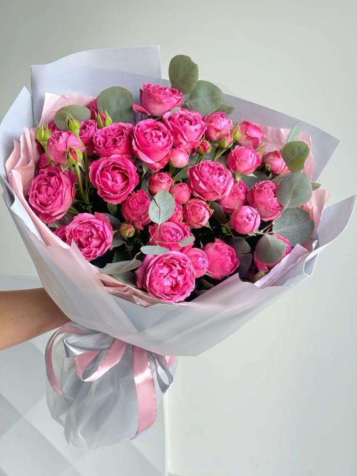 Garden of Wishes: Vibrant Petals in Soft Array